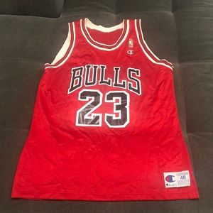 🔥Vintage Champion Jordan Jersey Size 48🔥
